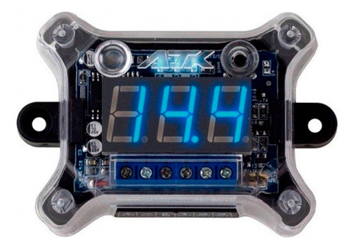 Voltimetro Audio Car Secuenciador New Remote Control Ajk 0
