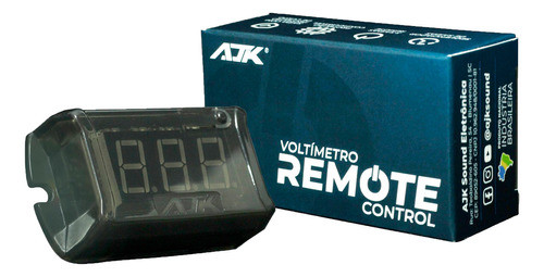 Voltimetro Audio Car Secuenciador New Remote Control Ajk 0