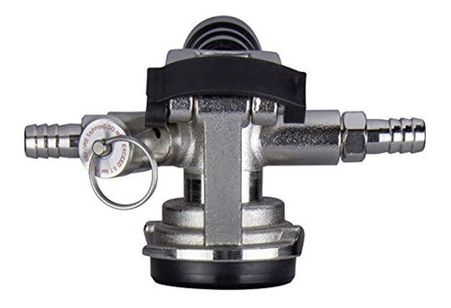 Acoplador De Barril Kegco, Sistema D, Níquel 1