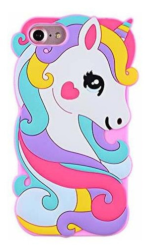 Funteens Vivid Unicorn Funda Para iPhone 0