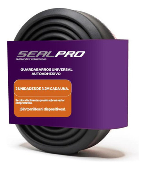Fender X2 Guardabarros Autoadhesivos Universales Oroch 1,6m 0