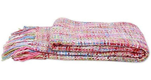 Novica Manta Multicolor Pastel, Pastel Vibrante' 0