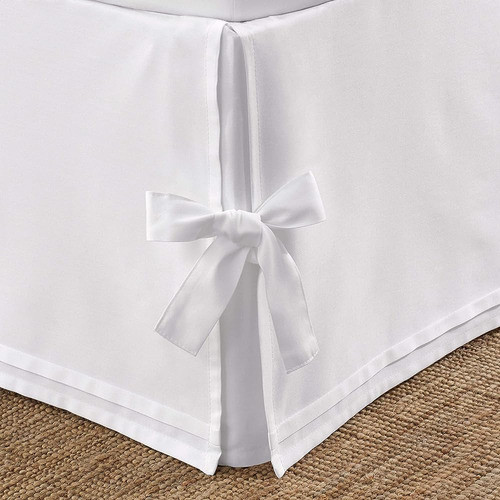 Laura Ashley Home - Falda De Cama A Medida Atada En La Esqui 1