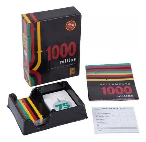 Mil Millas 1000 Juego De Cartas Especiales Original De Yetem 1