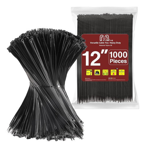 Bridas De 1000 Paquetes, Bridas De 12 Pulgadas Bridas De Ala 0