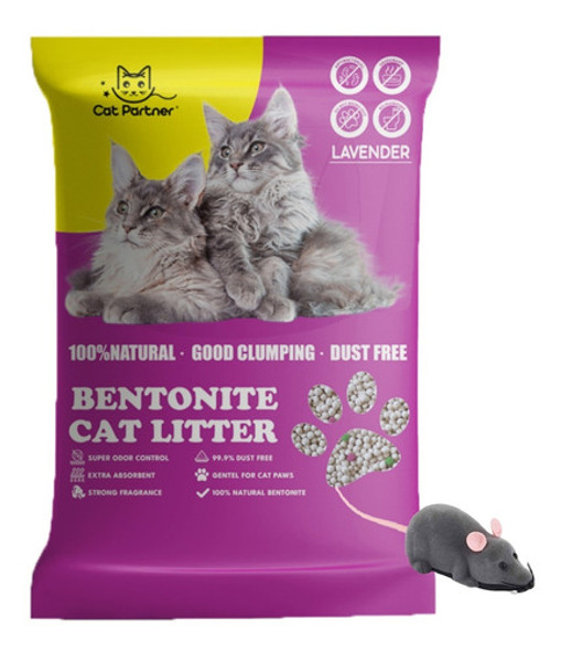 Aglomerante Cat Partner 8kg Varios Aromas Con Regalo 0
