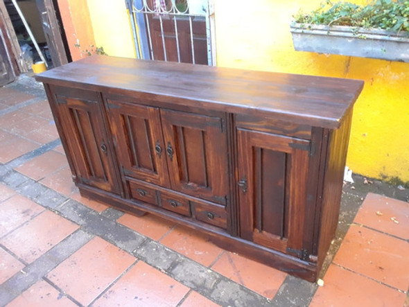 Mueble De Baño Madera Maciza 1