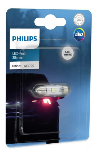 Philips Lampara Festoon Led 6000k 38mm Ultinon Interior 12v 0