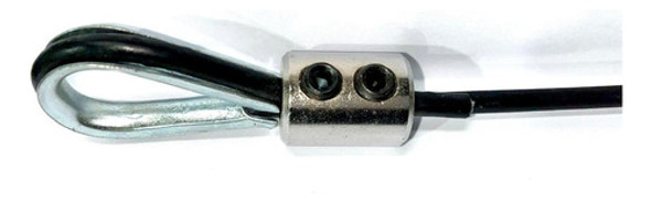 Cable Forrado Gimnasio Multigym  6 Mm X 7 Mtr +2 Guardacabos 0
