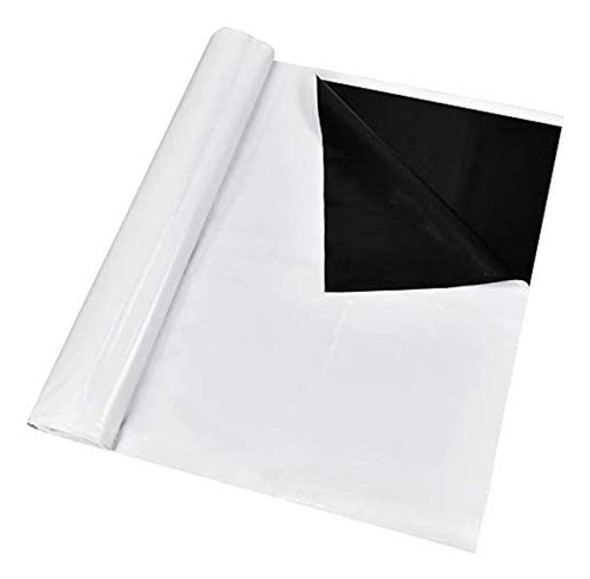 Ipower 10 X 10 Pies Blanco Y Negro Panda Hydroponics Poly 5. 0