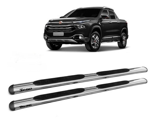 Estribos Fiat Toro Cromados Bepo 0