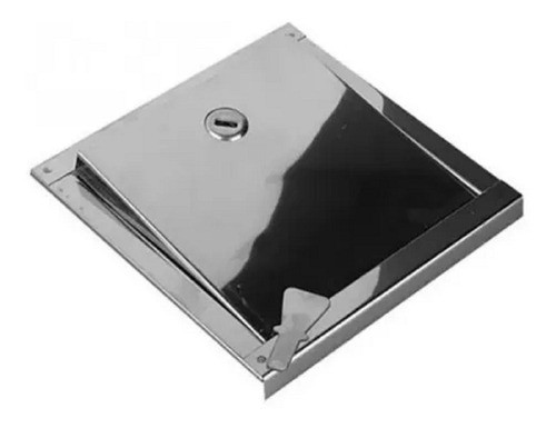 Puerta Llave De Paso Agua 20x20 Cm Acero Inoxidable 0