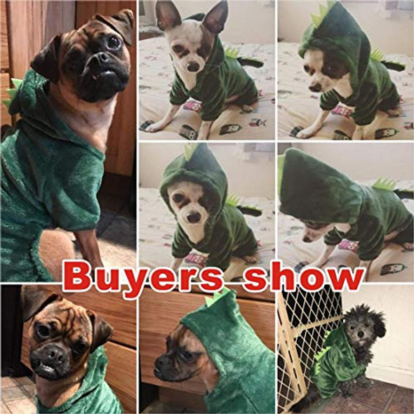 Perros Ropa Pequeña Mascota Disfraz De Halloween De Dinosaur 1 Perros Ropa Pequeña Mascota Disfraz De Halloween De Dinosaur 1