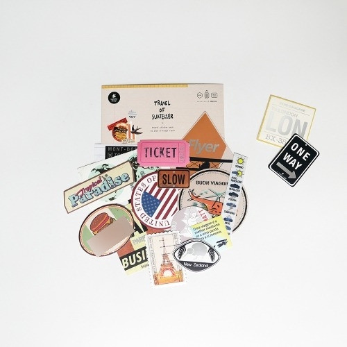 Stickers Travel Viajes Suatelier Vintage Jumbo Usa X28 Uni 0