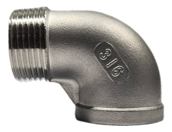 Cotovelo Macho/femea Em Aço Inoxidável 1-1/4 Bsp 0 Cotovelo Macho/femea Em Aço Inoxidável 1-1/4 Bsp 0