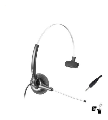 Auricular Headset  Felitron P1 P/ Teléfonos Conector 2.5 Mm 0