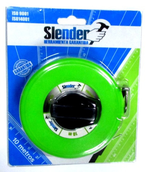 Cinta Métrica Fibra De Vidrio Agrimensor 30mt Slender 0 Cinta Métrica Fibra De Vidrio Agrimensor 30mt Slender 0