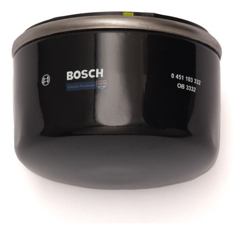 Filtro De Aceite Bosch Renault Logan 1.6 16v 2016 2017 2018 0