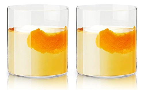 Viski Element Tumblers, Rocks Glass, Modern Minimalist Old F 0