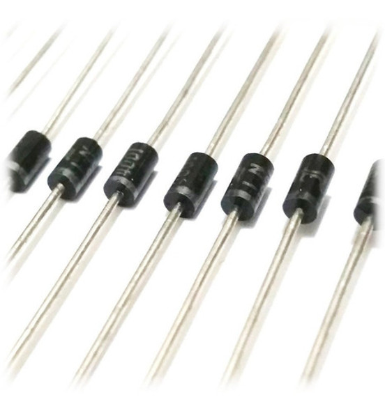 Diodo Rectificador 1n4007 Diodos 1a 1000v Pack X 100unidades 1