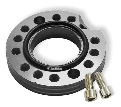 Adaptador De Carburador Aluminio Gris Oscuro 0
