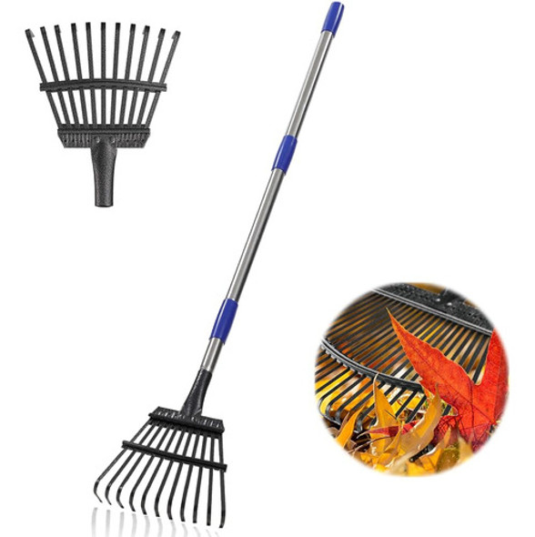 Rake De Hojas Para Jardinería - 8.5  Rastrillo De Jardín Peq 0 Rake De Hojas Para Jardinería - 8.5  Rastrillo De Jardín Peq 0