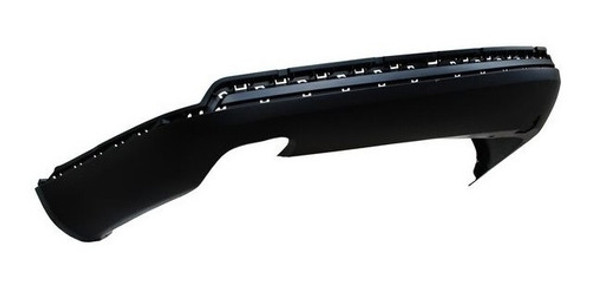 Paragolpe Trasero Inferior Negro Liso Vw Vento 2006-10 0