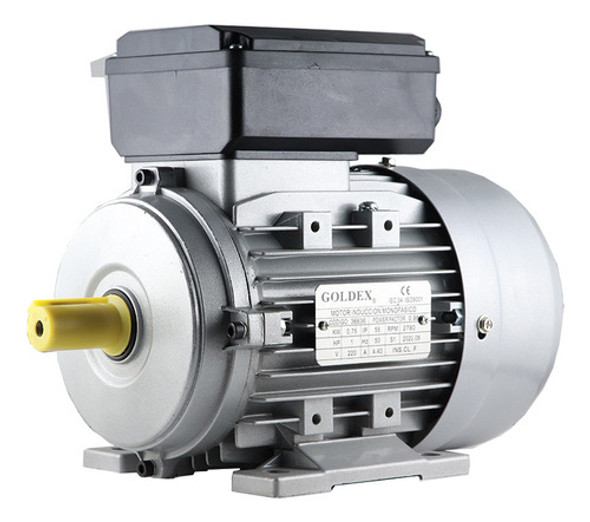 Motor Eléctrico Goldex 1hp 220v 2780rpm Blindado Ip55 0