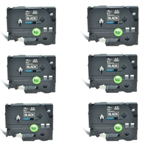 6pk Tz Tze 345 345 Blanco En Etiqueta Negra Cinta Para Broth 0