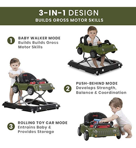 Jeep Classic Wrangler 3 En 1 Grow With Me - 1