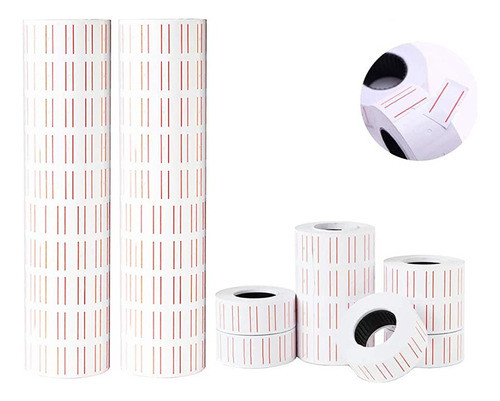 Rollos Para Maquina Etiquetadora De Precios 100 Unidades 0