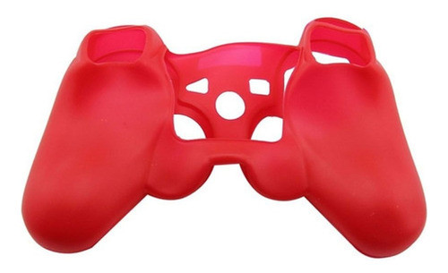 Funda De Silicona Joystick Para Playstation 3 Ps3 Roja 1