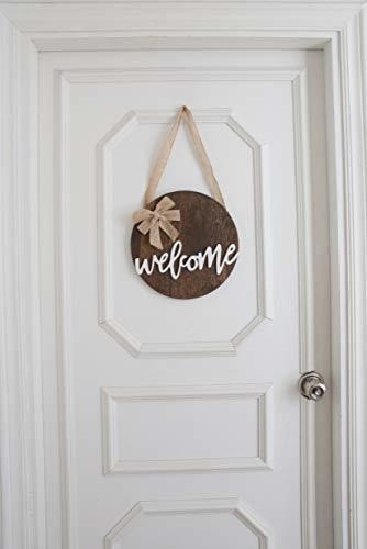 Dahey Cartel De Bienvenida Decoracion De Puerta De Entrada 1