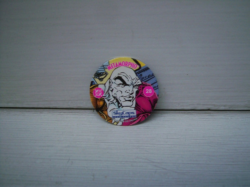 Superman . Justice League . 1993 Skycaps Skybox Tazo 28 0