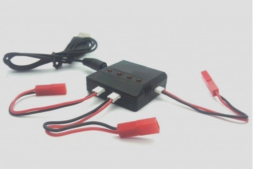 Cargador Múltiple Para Batería Drone Jin Xing Jy 018 0