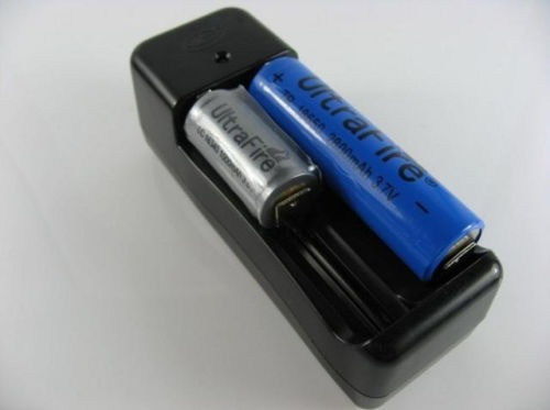 Universal Doble 18650 16340 14500 Li-ion Batería Recargable 1