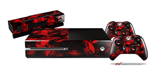 Craneos Confeti Rojo Paquete De Calcomanias De Estilo De V 0