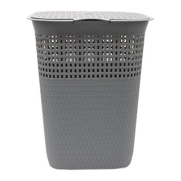Canasto Para Ropa Sucia Con Tapa Cesto Para Ropa Baño 1