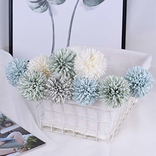 Querida Casa Flores Artificiales 6 Piezas De Flores Falsas D 0