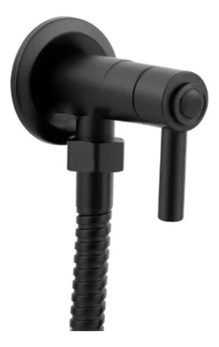 Ducha Higienica Bidet Para Inodoro Baño Color Negro 1