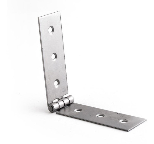 Bisagra Tipo Escalera Hierro Pulido 150x25 Mm.  - 12 Pares. 1