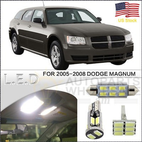 Paquete Interior De Luces De Led 12pcs Blanco Kit Para 2005- 1 Paquete Interior De Luces De Led 12pcs Blanco Kit Para 2005- 1