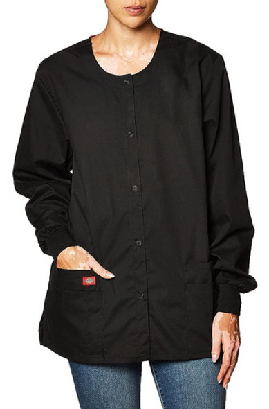 Dickies Women's Eds Signature Scrubs Missy Fit Snap Front Wa 0