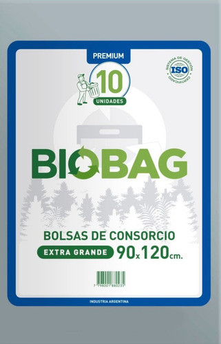 Bolsa De Residuo Consorcio Reforzadas 90x120cm Por 100 U. 1