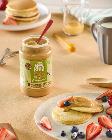 Pasta De Maní King Natural X4 Apto Veganos Sin Gluten 980 Gr 1