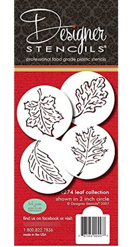 Plantillas De Diseño C274 Hojas De Otoño Plantillas De Gal 0