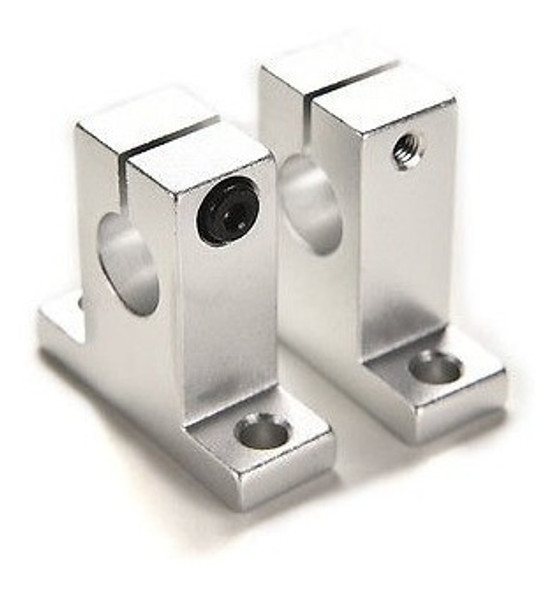 2pcs Sk12 12mm Cojinete Cnc Aluminio Carril Linear Del Eje G 0