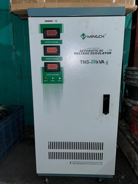 Regulador Automatico De Voltaje  Tns- 20k Va Trifasico 1