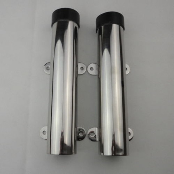2pcs De Acero Barra De Pesca De Montaje Al Ras De Barra Titu 1