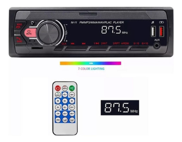 Reproductor Stereo Audio Radio Mp3 Auto - Anma 0